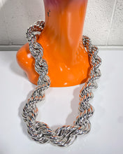 Load image into Gallery viewer, Extra Chunky Faux Silver Chain