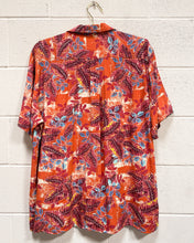 Load image into Gallery viewer, Hawaiian Shirt with Leaf Motif (XXL)