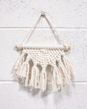 Load image into Gallery viewer, Mini Macrame Wall Hanging
