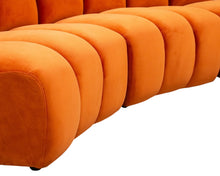 Load image into Gallery viewer, Burnt Orange Chic Circle Sofa
