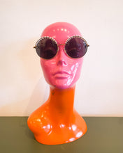 Load image into Gallery viewer, Gold Round Sunnies with Pearl Detail