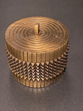 Load image into Gallery viewer, Spiked Brass Trinket Box