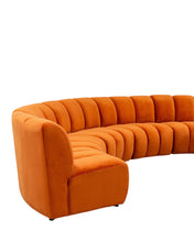 Load image into Gallery viewer, Burnt Orange Chic Circle Sofa