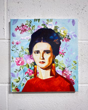 Load image into Gallery viewer, Woman in Red Earrings, Oil Painting