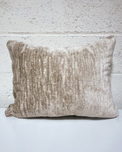 Load image into Gallery viewer, Rectangular Pillow in Continuum Silver