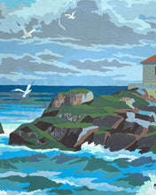 Load image into Gallery viewer, Vintage PBN Lighthouse