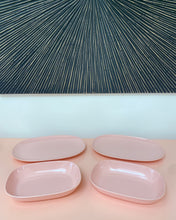 Load image into Gallery viewer, Vintage Bubblegum Pink Melamine Dish-ware - Set of 55
