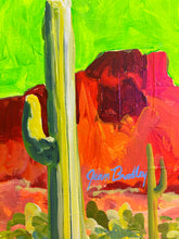 Load image into Gallery viewer, Space Girl #5 Painting by Jean Bradley