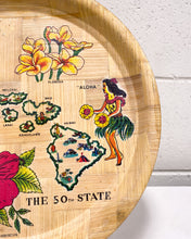 Load image into Gallery viewer, Vintage Hawaii Bamboo Tray