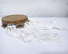 Load image into Gallery viewer, Vintage Tambourine with Ribbons