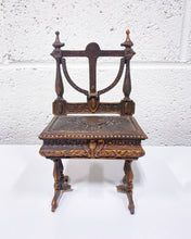 Load image into Gallery viewer, Vintage Bronze French Chair Jewelry Box