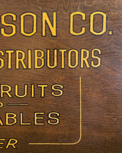 Load image into Gallery viewer, C.H. Robinson Co. Fruits and Vegetables Sign
