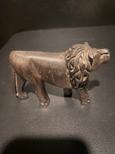Load image into Gallery viewer, Iron Wood Carved Lion