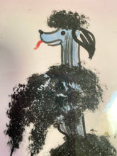 Load image into Gallery viewer, Hand Painted Poodle on Porcelain Tile