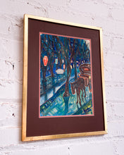 Load image into Gallery viewer, Horse Carriage Perspective Painting