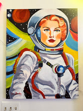 Load image into Gallery viewer, Space Girl #3 Jean Bradley Art