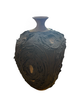 Load image into Gallery viewer, Large Brutalist Primitive Pottery Vase