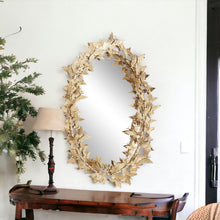 Load image into Gallery viewer, Gold butterfly Mirror