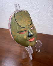 Load image into Gallery viewer, Vintage Handpainted Carved Wood Mask
