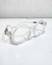 Load image into Gallery viewer, Round Frosted White Glasses