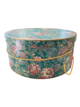 Load image into Gallery viewer, 14” Diameter Floral Hat Box