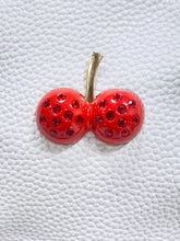 Load image into Gallery viewer, White Cherry Purse