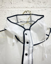 Load image into Gallery viewer, Clear Raincoat with Black Outline