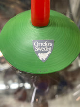 Load image into Gallery viewer, Orrefors Sweden set of Six Anne Nilsson Champagne Flutes