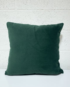 Square Pillow in Bella Hunter Green