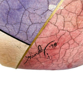 Load image into Gallery viewer, Large Raku Bowl by Mindy Brunn