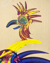 Load image into Gallery viewer, Vintage Painting of a Rooster, Unframed