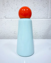 Load image into Gallery viewer, Mint and Orange Water Bottle