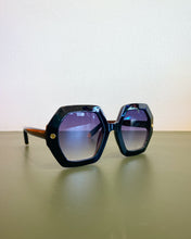 Load image into Gallery viewer, Black Octagonal Sunnies