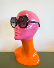 Load image into Gallery viewer, Black Octagonal Sunnies