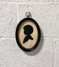 Load image into Gallery viewer, Vintage Silhouette of a Young Child