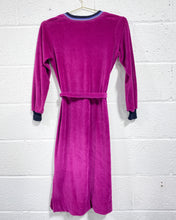 Load image into Gallery viewer, Vintage Fuchsia Velour Dress (9)