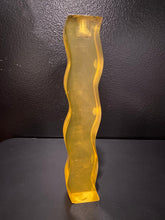 Load image into Gallery viewer, Fun Post Modern Yellow Lucite Candle Holder