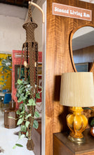 Load image into Gallery viewer, Vintage Large Boho Hanging Planter