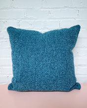 Load image into Gallery viewer, Square Pillow in Celine Teal