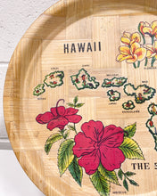 Load image into Gallery viewer, Vintage Hawaii Bamboo Tray