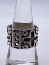Load image into Gallery viewer, Mexican Modernist Sterling Ring