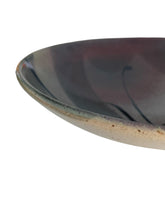 Load image into Gallery viewer, Studio Pottery Stoneware Bowl in Navy Blue and Deep Purple
