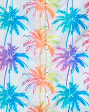 Load image into Gallery viewer, Palm Tree Technicolor Button Up (L)