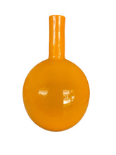 Load image into Gallery viewer, Large Brilliant Orange Modernist Vase
