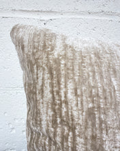 Load image into Gallery viewer, Rectangular Pillow in Continuum Silver