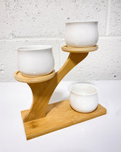Load image into Gallery viewer, Mini Bamboo Planter Stand