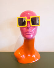 Load image into Gallery viewer, Yellow Square Sunnies