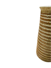 Load image into Gallery viewer, Studio Stoneware Stripped Vase by John West