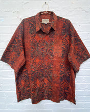 Load image into Gallery viewer, Rust Colored Hawaiian Shirt (4X)