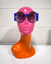 Load image into Gallery viewer, Black and Blue Sunnies